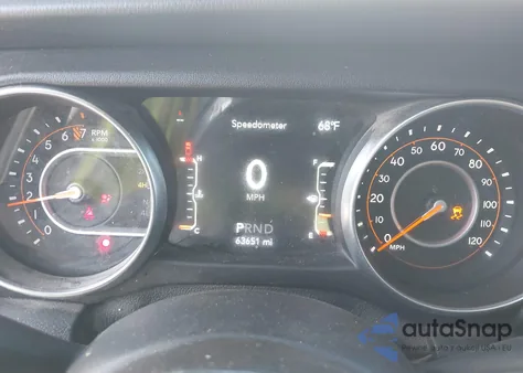 2020 Jeep Gladiator Overland 4X4 z USA, uszkodzony, nr VIN 1C6HJTFG1LL107459